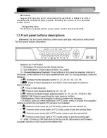 Preview for 8 page of Mighty Mule H.264 NETWORK Embedded DVR User Manual