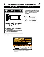 Preview for 11 page of Mighty Mule Mighty Mule MM600 ET-PRO Installation Manual