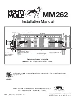 Mighty Mule MM202 Series Installation Manual preview