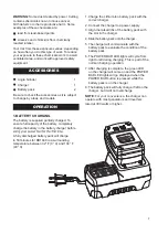 Предварительный просмотр 8 страницы Mighty Seven DG-585 User Manual