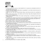 Предварительный просмотр 2 страницы Mighty Seven QB-623 Manual