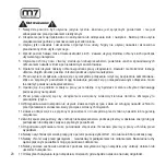 Предварительный просмотр 20 страницы Mighty Seven QB-623 Manual