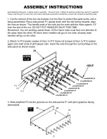 Предварительный просмотр 6 страницы Mightymast Leisure 34-in-1 Multigames Table Assembly Instructions & Game Rules