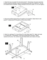 Предварительный просмотр 7 страницы Mightymast Leisure 34-in-1 Multigames Table Assembly Instructions & Game Rules