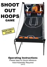 Mightymast Leisure Shoot Out Hoops Operating Instructions Manual preview