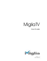 Miglia EvolutionTV TV Tuner User Manual preview