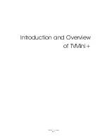 Preview for 3 page of Miglia TVMini Plus Hardware Manual