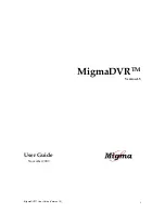 Migma MigmaDVR User Manual предпросмотр