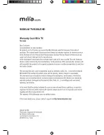 Preview for 43 page of Miia MIIAVISION MTV-B22LEFHD Instruction Manual