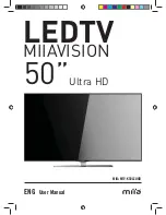 Предварительный просмотр 1 страницы Miia MIIAVISION MTV-K50LEUHD User Manual