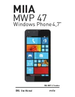 Miia MWP 47 User Manual предпросмотр