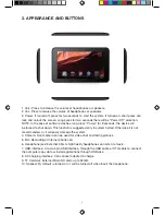 Предварительный просмотр 4 страницы Miia TAB700 liife 7" MT-700A Instruction Manual