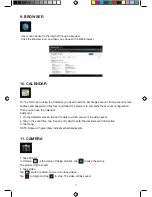 Предварительный просмотр 10 страницы Miia TAB700 liife 7" MT-700A Instruction Manual