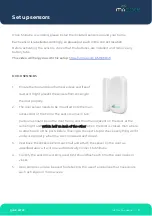 Preview for 6 page of miicare miicube Quick Setup Manual