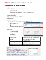 Preview for 10 page of MiiCraft 125 SERIES Operating Manual