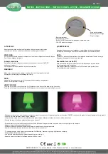 Preview for 2 page of MIIDEX LIGHTING Vision-EL 6011 Instruction Manual