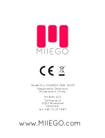 Preview for 13 page of Miiego CHARGE ONE Quick Start Manual