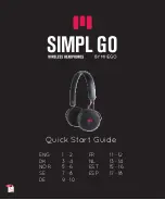 Miiego SIMPL GO Quick Start Manual preview