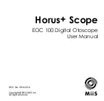 MiiS Horus+ EOC 100 User Manual предпросмотр