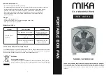 MIKA MFB1211/GR User Manual предпросмотр