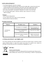 Preview for 6 page of MIKA MFS1643R/WS User Manual