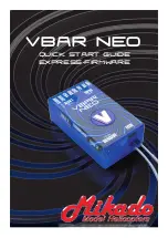 Mikado VBar NEO Quick Start Manual предпросмотр