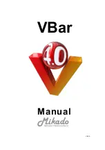 Mikado VBAR Manual preview