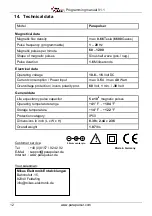 Preview for 13 page of Mikas Elektronik Parapulser Programming Manual