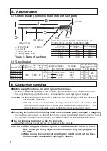 Предварительный просмотр 8 страницы Mikasa MGX-23 Operation Manual