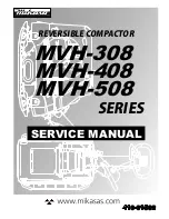 Предварительный просмотр 1 страницы Mikasa MVH-308 Series Service Manual