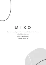 Preview for 4 page of MIKO MAS II User Manual