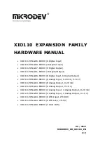 MIKRODEV XIO110-E0N-GD0-B2000 Hardware Manual preview