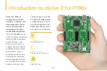 Предварительный просмотр 4 страницы mikroElektronika CLICKER 2 FOR FT90X Manual