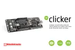 Предварительный просмотр 1 страницы mikroElektronika clicker STM32 M4 Manual