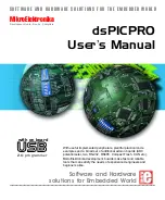 Предварительный просмотр 1 страницы mikroElektronika dsPICPRO User Manual