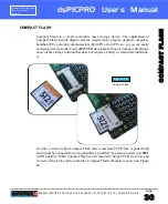 Предварительный просмотр 36 страницы mikroElektronika dsPICPRO User Manual