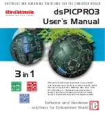 mikroElektronika dsPICPRO3 User Manual preview