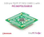 Предварительный просмотр 1 страницы mikroElektronika EasyPIC Fusion V7 TQFP PT MCU CARD 1 Manual