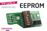 Preview for 1 page of mikroElektronika EEPROM User Manual