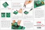 Preview for 1 page of mikroElektronika Line Follower click Manual