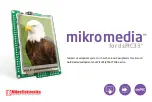 mikroElektronika mikromedia for dsPIC33 Manual предпросмотр