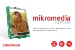 mikroElektronika mikromedia PIC18FJ Manual preview