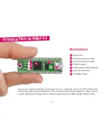 Preview for 4 page of mikroElektronika MINI-32 User Manual