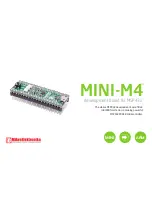 Предварительный просмотр 1 страницы mikroElektronika MINI-M4 User Manual