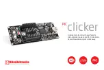 mikroElektronika PIC clicker Manual preview