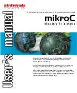 Preview for 1 page of mikroElektronika PIC Microcontrollers PIC12 User Manual