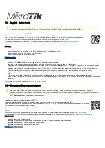 Preview for 1 page of MikroTik RBFTC11 Quick Manual