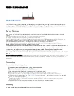 MikroTik RouterBOARD 2011UiAS-2HnD Quick Start Manual preview