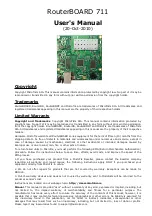 MikroTik RouterBOARD 711 User Manual preview