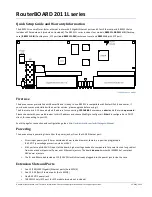 MikroTik RouterBOARD RB2011L Quick Setup Manual preview